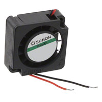Sunon Fans - GB0502PFV1-8.B2393.GN - FAN BLOWER 25X10MM 5VDC WIRE