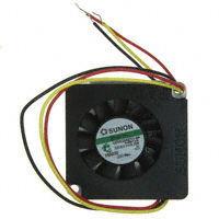 Sunon Fans - GB0535AEV1-8A B1360.F.GN - FAN BLOWER 34.8X7.3MM 5VDC WIRE