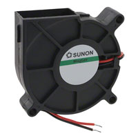 Sunon Fans - GB1206PHV1-AY.GN - FAN BLOWER 60X15.4MM 12VDC WIRE