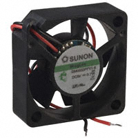 Sunon Fans - GM0503PFV1-8.GN - FAN AXIAL 30X10MM VAPO 5VDC WIRE