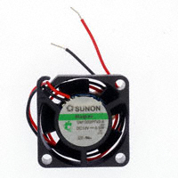 Sunon Fans - GM1202PFV2-8.GN - FAN AXIAL 25X10MM 12VDC WIRE