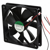 Sunon Fans - HAC0251S4-000U-999 - FAN AXIAL 120X25MM 12VDC WIRE