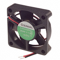 Sunon Fans - KD0545PFB1(OC) - FAN AXIAL 45X10.5MM 5VDC WIRE