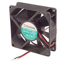 Sunon Fans - KD1208PTB1 (2) H - FAN AXIAL 80X25MM 12VDC WIRE