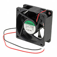 Sunon Fans - KD2406PTB1 (2).GN - FAN AXIAL 60X25MM 24VDC WIRE