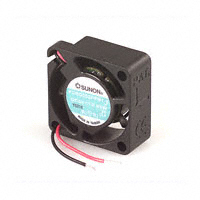 Sunon Fans - KDE0501PFB3-8(2).N.V - FAN AXIAL 20X10MM BALL 5VDC WIRE