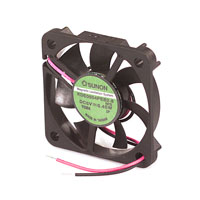 Sunon Fans - KDE0504PEB2-8 (MS) - FAN AXIAL 40X6.9MM 5VDC WIRE