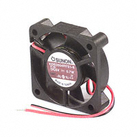 Sunon Fans - KDE0504PFS1-8 - FAN AXIAL 40X10.5MM 5VDC WIRE