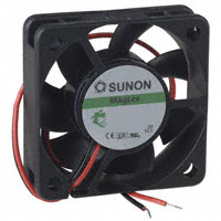 Sunon Fans - KDE0505PHV2.MS.A.GN - FAN AXIAL 50X15MM VAPO 5VDC WIRE