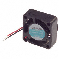 Sunon Fans - KDE1202PFB1-8(V) - FAN AXIAL 25X10MM 12VDC WIRE