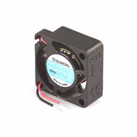 Sunon Fans - KDE1202PFB3-8(V) - FAN AXIAL 25X10MM 12VDC WIRE