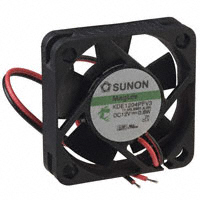 Sunon Fans - KDE1204PFV3 11.MS.B981.A.GN - FAN AXIAL 40X10MM 12VDC WIRE
