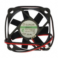 Sunon Fans - KDE1245PFV2.11.MS.A.GN - FAN AXIAL 45X10MM 12VDC WIRE