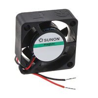 Sunon Fans - MC25101V2-000U-A99 - FAN AXIAL 25X10MM 12VDC WIRE