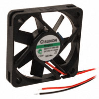 Sunon Fans - ME50101V1-000U-A99 - FAN AXIAL 50X10MM 12VDC WIRE