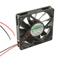 Sunon Fans - ME80151V1-000U-A99 - FAN AXIAL 80X15MM 12VDC WIRE