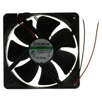 Sunon Fans - MEC0382V3-000U-A99 - FAN AXIAL 120X38MM 24VDC WIRE