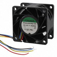 Sunon Fans - PF60381BX-000U-S99 - FAN AXIAL 60X38MM 12VDC WIRE