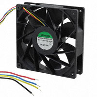 Sunon Fans - PFE0381BX-000U-S99 - FAN AXIAL 140X38MM 12VDC WIRE