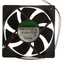 Sunon Fans - PMD1212PTB1-A.(2).GN - FAN AXIAL 120X25MM 12VDC WIRE