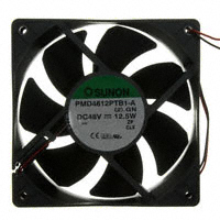 Sunon Fans - PMD4812PTB1-A.(2).GN - FAN AXIAL 120X25MM 48VDC WIRE