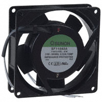 Sunon Fans - SF11592A-1092HBL.GN - FAN AXIAL 92X25MM 115VAC WIRE