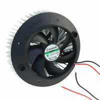 Sunon Fans - TA001-11002 - LED HEATSINK W/FAN 12V 86X30MM