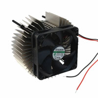 Sunon Fans - TA003-10001 - LED HEATSINK W/FAN 12V 60X15MM
