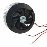 Sunon Fans - TA003-10003 - LED HEATSINK W/FAN 12V 60X15MM