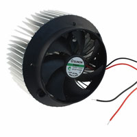 Sunon Fans - TA004-10003 - LED HEATSINK W/FAN 12V 86X52.4MM