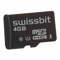 Swissbit - SFSD4096N3BM1TO-I-GE-2CP-STD - MEMORY CARD MICROSDHC 4GB PSLC