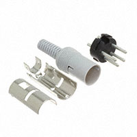 Switchcraft Inc. - 09GM4MX - CONN DIN MALE PLUG 4POS STR GRAY