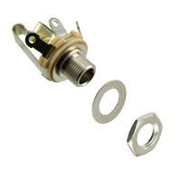 Switchcraft Inc. - 12B - CONN JACK STEREO 6.35MM PNL MNT