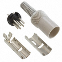 Switchcraft Inc. - 12GM6MX - CONN PLUG DIN 6POS STR SHIELD