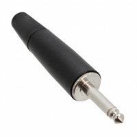 Switchcraft Inc. - 187BL - CONN PLUG MONO 6.35MM 2COND