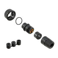 Conxall/Switchcraft - 3282-8SG-3DC - CONN PLUG 8POS INLINE SKT