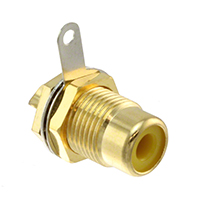 Switchcraft Inc. - BPJR04AUX - CONN RCA JACK MONO 3.2MM PNL MT