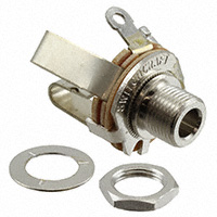 Switchcraft Inc. - C12BX - CONN JACK STEREO 6.35MM PNL MNT