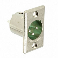 Switchcraft Inc. - D3M - CONN RCPT AUDIO 3POS MALE PNL MT