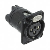 Switchcraft Inc. - E3FBSW - CONN PLUG 3POS PNL MNT SKT XLR