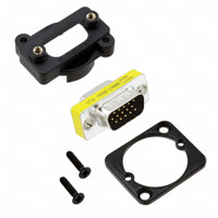 Switchcraft Inc. - EHHD15MFB - CONN DSUB 15PIN MALE-FMALE BLK