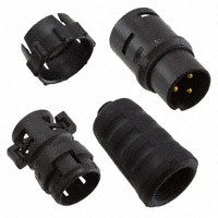 Switchcraft Inc. - EN3C3M16X - CONN PLUG 3POS MALE CORD #16