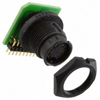 Switchcraft Inc. - EN3P10FRAPCBN - CONN RCPT 10POS PNL MNT RA SKT