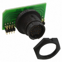 Switchcraft Inc. - EN3P14FRAPCBW - CONN RCPT 14POS PNL MNT RA SKT