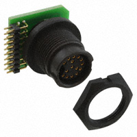 Switchcraft Inc. - EN3P15FRAPCBN - CONN RCPT 15POS PNL MNT RA SKT