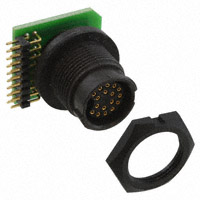 Switchcraft Inc. - EN3P17FRAPCBN - CONN RCPT 17POS PNL MNT RA SKT