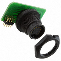 Switchcraft Inc. - EN3P9FRAPCBW - CONN RCPT 9POS PNL MNT RA SKT