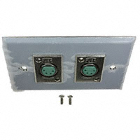 Switchcraft Inc. - K4FS - CONN DUAL PLUG WALLPLT 4POS FMAL