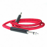 Switchcraft Inc. - 20QF20N2 - PATCHCORD 1/4" PHONE 3' RED