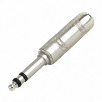 Switchcraft Inc. - 485NC - CONN PLUG STEREO 6.35MM 3COND